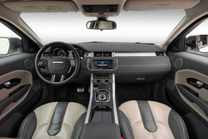 Contemporary car interior design